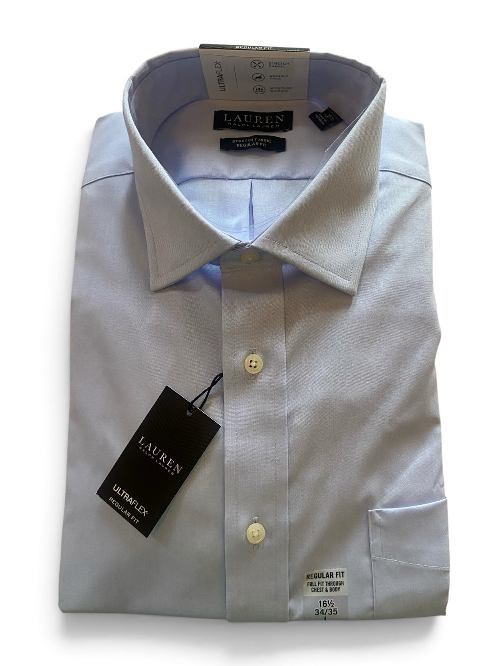 Ralph Lauren Light Blue Regular Fit Dress Shirt